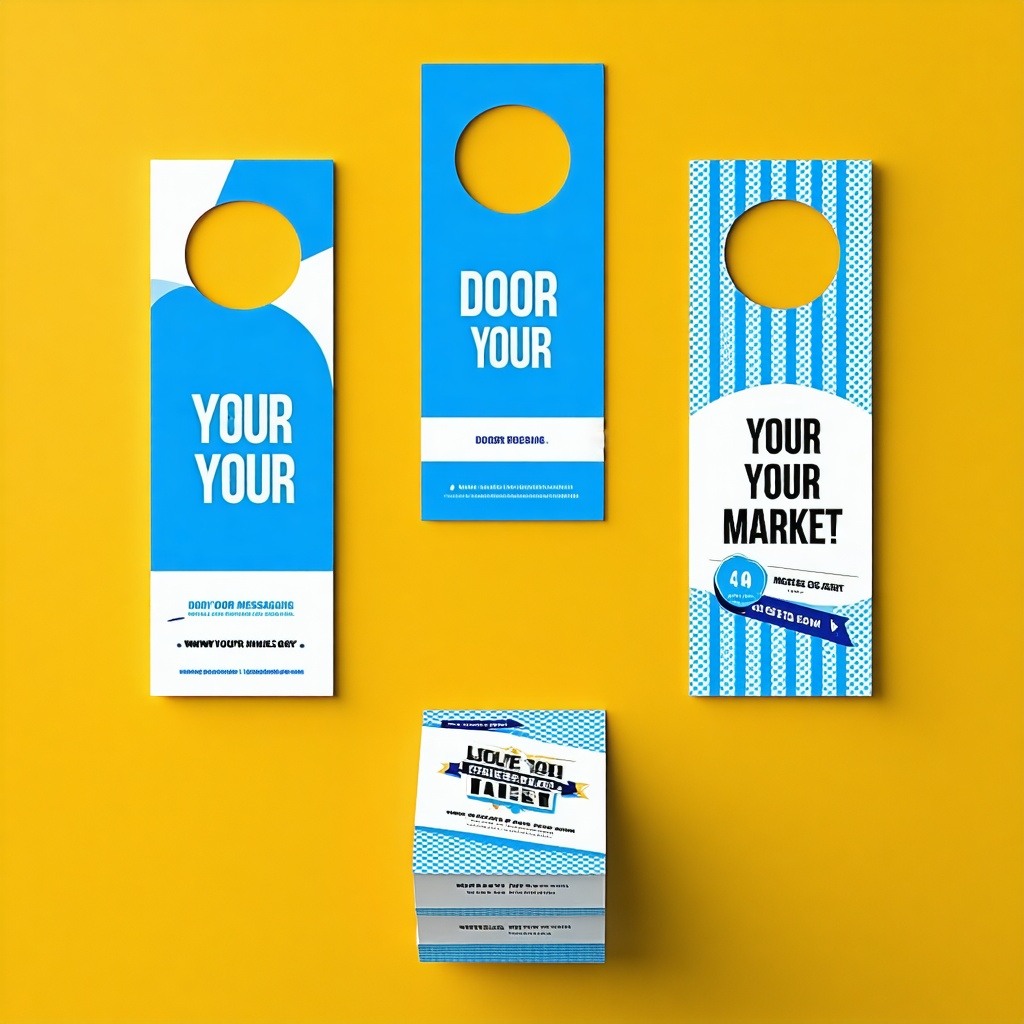 Door hanger campaigns can effectively reach your local market with targeted messaging and creative designs that capture attention-1