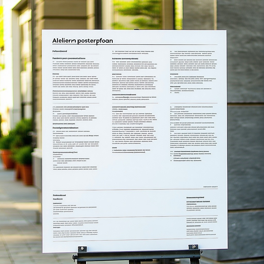 Posterboard