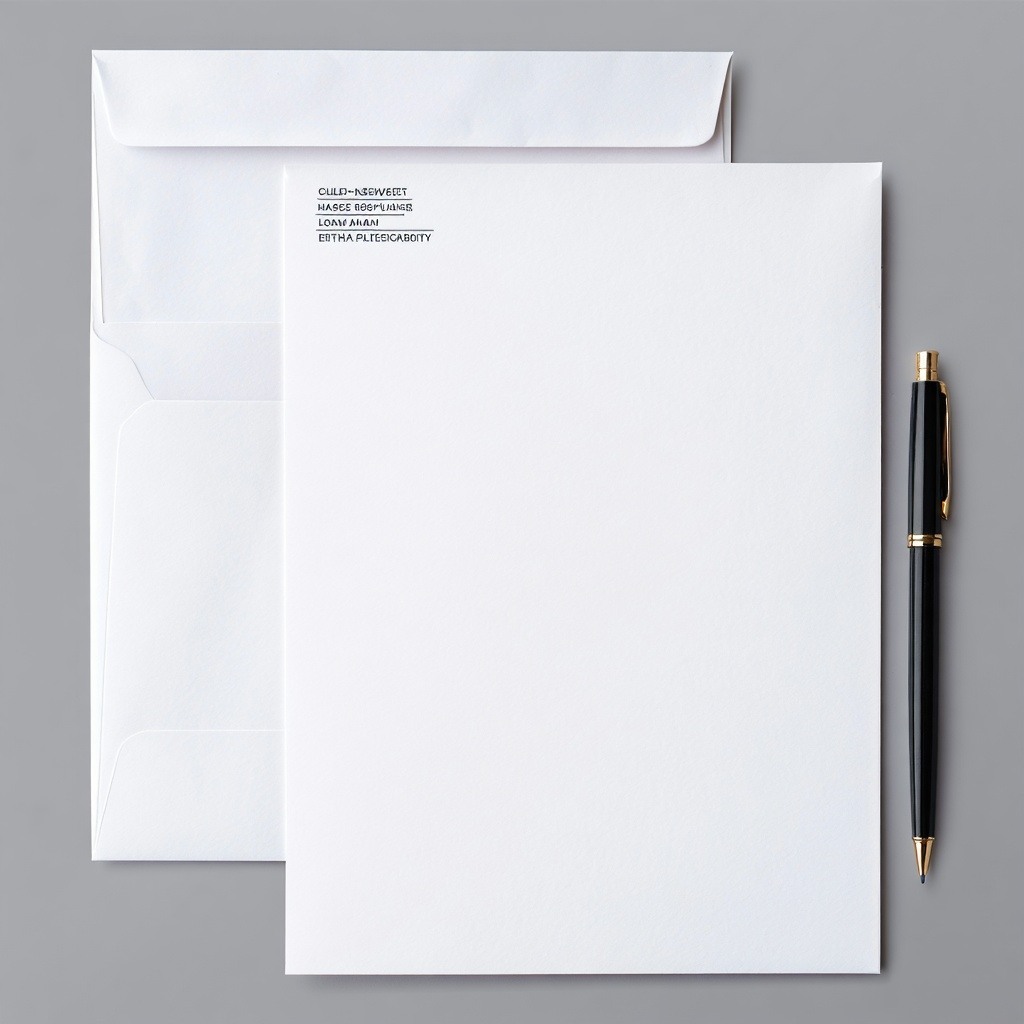 letterheads and envelopes, available in highquality papers that ensure your business stands out Professionalism in every letter